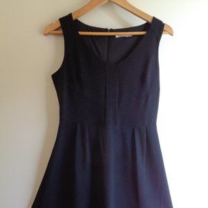 Sleeveless little black dress